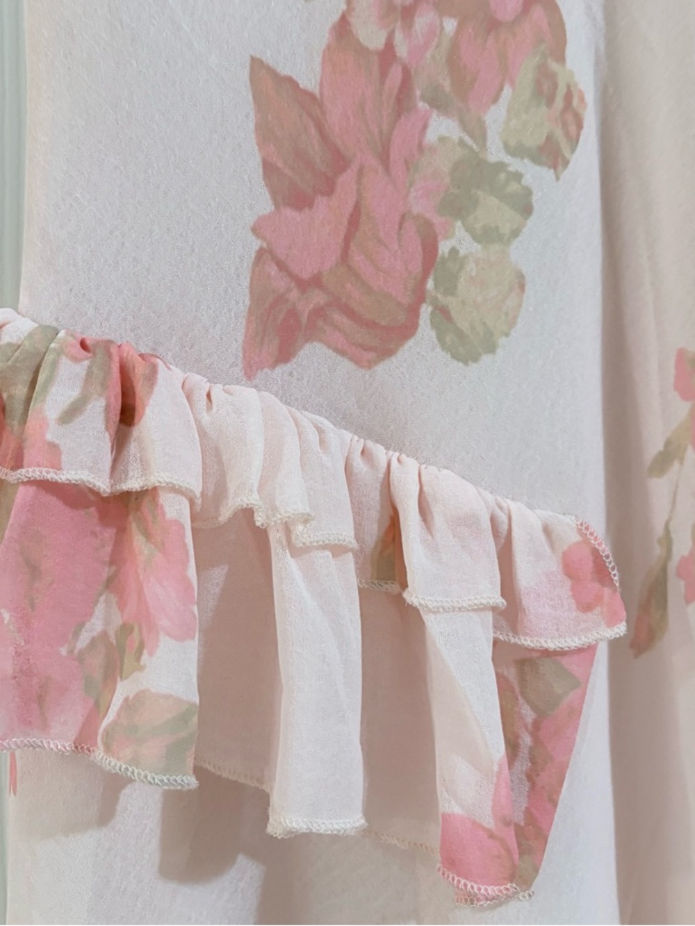 🌸NWT Free People Alma Midi Dress-Pink Rose Floral. - Picture 10 of 15